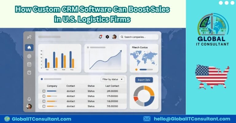 How Custom CRM Software Can Boost Sales in U.S. Logistics Firms
