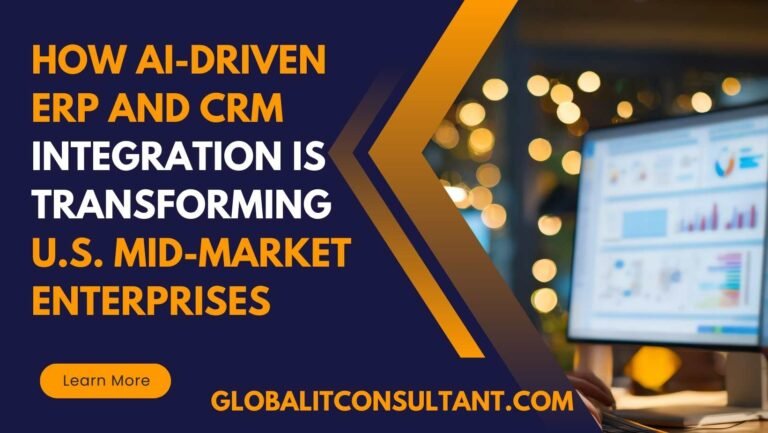 How AI-Driven ERP and CRM Integration Is Transforming U.S. Mid-Market Enterprises