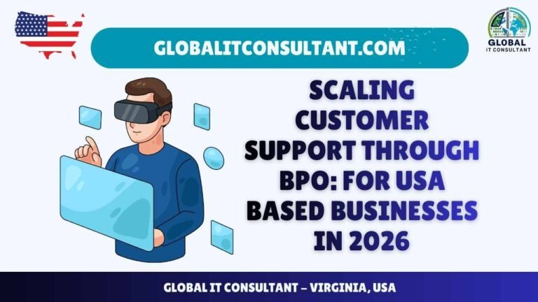 Scaling Customer Support Through BPO For USA based businesses in 2026