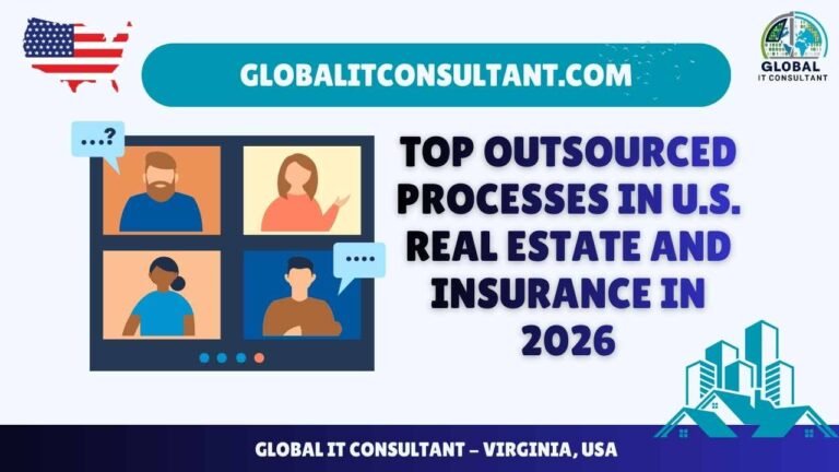 Top Outsourced Processes in U.S. Real Estate and Insurance in 2026