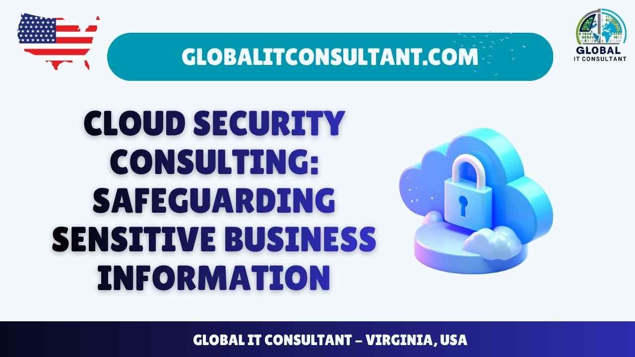 Cloud Security Consulting Safeguarding Sensitive Business Information