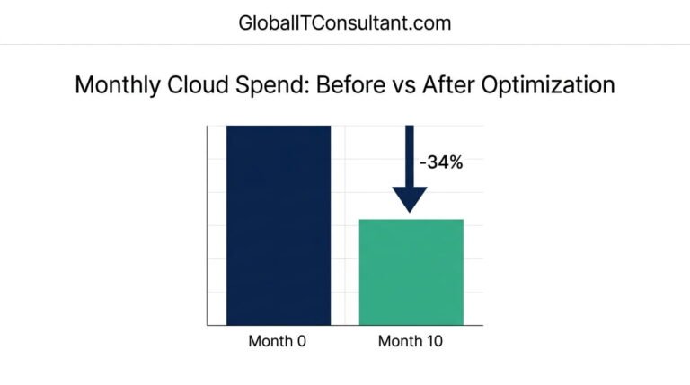 How We Cut a Mid-Market Clients Cloud Bill 34 Percent