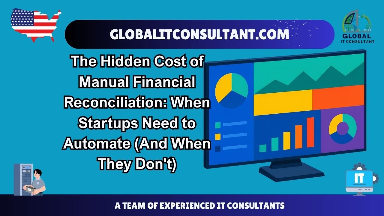 The Hidden Cost of Manual Financial Reconciliation When Startups Need to Automate (And When They Don not)